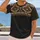 Earth-Tone Geometric Bands for Casual Outdoor Commuting and Autumn Weekends All-over Print Unisex T-shirt - 2