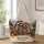 Autumn Raccoon Family Woodland Scene for Nature Lovers and Cozy Fall Adventures Quilted Tote Bag - 1