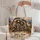 Autumn Raccoon Family Woodland Scene for Nature Lovers and Cozy Fall Adventures Quilted Tote Bag - 5