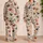 Christmas Chickens In Santa Hats For Cozy Holiday Mornings And Winter Cheer Satin Pajamas Set - 2
