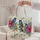Colorful Hummingbird Garden for Nature Lovers and Springtime Birdwatching Quilted Tote Bag - 5