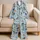 Colorful Dog Breed Companions for Cozy Spring and Summer Lounging Satin Pajamas Set - 5