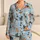 Colorful Dog Breed Companions for Cozy Spring and Summer Lounging Satin Pajamas Set - 1