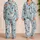 Colorful Dog Breed Companions for Cozy Spring and Summer Lounging Satin Pajamas Set - 2