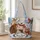 Winter Woodland Deer Bear Cardinal Horse Sheep Dog for Cozy Christmas Nature Lovers Quilted Tote Bag - 1