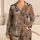 Calico and Tabby Cats for Cozy Autumn Evenings and Relaxed Days at Home for Cat Lovers Satin Pajamas Set - 1
