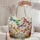 Colorful Dragonflies and Wildflowers for Nature Lovers and Garden Days Quilted Tote Bag - 5
