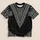 Monochrome Geometric Floral Motifs for Beach Getaways and Relaxed Summer Days for Men All-over Print Unisex T-shirt - 5