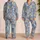 Playful Cartoon Puppy Party With Paw Prints For Cheerful Summer Lounging Satin Pajamas Set - 2