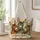 Three Donkey Friends with Wildflowers for Country Living and Farmhouse Gift Giving Women Quilted Tote Bag - 1