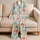 Watercolor Octopus And Coral Ocean Scenes For Relaxed Coastal Getaways And Summer Escapes Satin Pajamas Set - 5