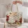 White Cat And Wildflower Garden Gift For Cat Lovers And Cozy Cottage Style Quilted Tote Bag - 5