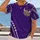 Purple Norse Helmet Rugby Lacing for Game Day Tailgates and Fan Gatherings All-over Print Unisex T-shirt - 2