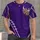 Purple Norse Helmet Rugby Lacing for Game Day Tailgates and Fan Gatherings All-over Print Unisex T-shirt - 1
