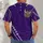 Purple Norse Helmet Rugby Lacing for Game Day Tailgates and Fan Gatherings All-over Print Unisex T-shirt - 4