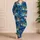 Tropical Island Palms, Lagoon Fish and Coastal Boats for Relaxed Summer Getaways Satin Pajamas Set - 4