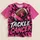 Pink Ribbon Football Cancer Support for Game Day and Awareness Events for Sports Fans All-over Print Unisex T-shirt - 5