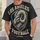 Ram Football Crest for Vintage Game Day Style and Dedicated Football Fans All-over Print Unisex T-shirt - 6