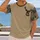 Deer Antlers and Mountain Wilderness Emblem for Hunting and Outdoor Adventure All-over Print Unisex T-shirt - 2