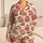 Cute Capybara And Pink Heart Motifs For Cozy Autumn Lounging And Winter Gift Giving Satin Pajamas Set - 1