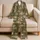 Vintage Rose And Plaid Florals For Cozy Evenings And Relaxed Weekend Lounging Satin Pajamas Set - 5