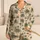 Tropical Palm Trees for Relaxed Island Getaways and Warm-Weather Weekend Living Satin Pajamas Set - 1
