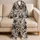 Skull Rose Electric Guitar Tattoo Art for Rock Music Lovers and Alternative Style Satin Pajamas Set - 5
