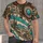 Turquoise Cactus And Floral Scrolls For Southwestern Desert Style All-over Print Unisex T-shirt - 1