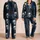 Blues Guitar Skull Motifs for Rock Music Fans and Easy Weekend Lounging at Home Satin Pajamas Set - 2