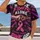 Pink Ribbon Fist Bump for Breast Cancer Awareness and October Strength Support All-over Print Unisex T-shirt - 2