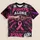 Pink Ribbon Fist Bump for Breast Cancer Awareness and October Strength Support All-over Print Unisex T-shirt - 5