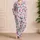 Sweet Bow-Tied Kittens and Cherries for Cozy Cottagecore Lounging and Gift Giving Satin Pajamas Set - 4