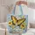 Golden Butterfly And Wildflowers For Spring Garden Gifts For Nature Loving Mothers Quilted Tote Bag - 5