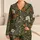 Tropical Wildflowers and Ferns for Relaxed Coastal Getaways and Summer Lounging Satin Pajamas Set - 1