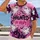 Pink Ghosts and Pumpkins for October Cancer Awareness and Cozy Halloween Nights All-over Print Unisex T-shirt - 2