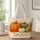 Autumn Pumpkin Harvest for Thanksgiving Gatherings and Cozy Fall Season Celebrations Quilted Tote Bag - 1