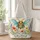 Colorful Bee and Wildflower Garden for Springtime Gifts for Nature Lovers and Gardeners Quilted Tote Bag - 1