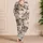 Chinese Ink Wash Tigers for Relaxed Nights and Weekend Lounging Satin Pajamas Set - 4