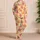Watercolor Octopus Motifs for Tropical Beach Escapes and Relaxed Coastal Weekend Getaways Satin Pajamas Set - 4
