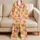 Watercolor Octopus Motifs for Tropical Beach Escapes and Relaxed Coastal Weekend Getaways Satin Pajamas Set - 5