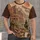 Western Desert Cowboy Scene for Frontier Festival and Ranch Life Gift Seekers All-over Print Unisex T-shirt - 3