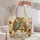 Owl Pair and Sunflowers for Nature Lovers, Summer Cottagecore Gift for Her Quilted Tote Bag - 5