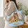 Sunflower Owls and Botanical Blooms for Garden Lovers, Halloween Gifting and Nature Fans Quilted Tote Bag - 3