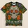 Sugar Skull and Marigold Flourishes for Day of the Dead and Halloween Celebrations All-over Print Unisex T-shirt - 7