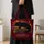 Black Cat on Autumn Books for Cozy Fall Reading and Cottagecore Seasonal Gifts for Her Quilted Tote Bag - 4