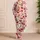 Teddy Bears With Rose Hearts And Ribbon Bows For Romantic Valentine’s Day Gifting Satin Pajamas Set - 4