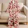 Teddy Bears With Rose Hearts And Ribbon Bows For Romantic Valentine’s Day Gifting Satin Pajamas Set - 5