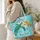 Sea Turtle Ocean Scene for Beach Holidays and Summer Gifts for Women Nature Lovers Quilted Tote Bag - 3