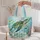 Sea Turtle Coral Reef for Beach Days and Tropical Ocean Lover Birthday Gift for Her Quilted Tote Bag - 5