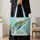 Sea Turtle Coral Reef for Beach Days and Tropical Ocean Lover Birthday Gift for Her Quilted Tote Bag - 4